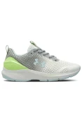 TÊNIS DE CORRIDA UNDER ARMOUR CHARGED PROMPT FEMININO - Branco/cinza TÊNIS DE CORRIDA UNDER ARMOUR CHARGED PROMPT FEMININO - Branco/cinza