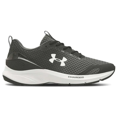 TÊNIS DE CORRIDA UNDER ARMOUR CHARGED PROMPT MASCULINO - Grafite/branco TÊNIS DE CORRIDA UNDER ARMOUR CHARGED PROMPT MASCULINO - Grafite/branco