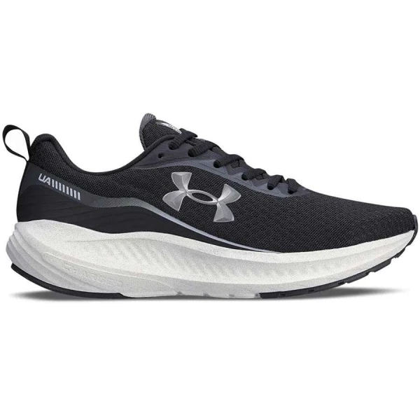 TÊNIS DE CORRIDA UNDER ARMOUR CHARGED WING SE MASCULINO - Preto/branco
