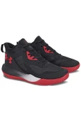 TÊNIS DE TREINO UNDER ARMOUR BANKSHOT MASCULINO - Preto/vermelho