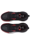 TÊNIS DE TREINO UNDER ARMOUR BANKSHOT MASCULINO - Preto/vermelho
