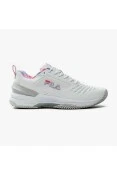 TÊNIS FILA AXILUS ACE CLAY FEMININO - Branco/rosa
