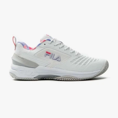 TÊNIS FILA AXILUS ACE CLAY FEMININO - Branco/rosa