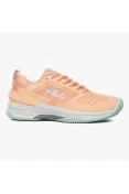 TÊNIS FILA AXILUS ACE CLAY FEMININO - Salmao/branco