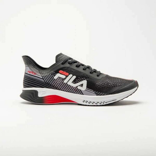 TÊNIS FILA KR5 MASCULINO - Preto/vermelho