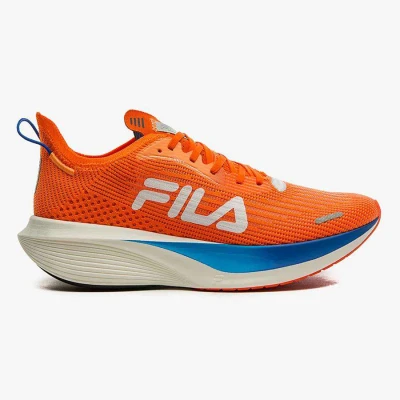 TÊNIS FILA RACER CARBON 2 FEMININO - Laranja/branco