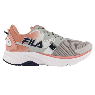TENIS FILA RACER MOTION FEMININO - Cinza/rosa