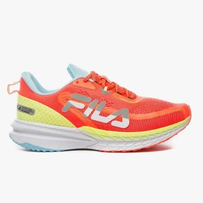 TÊNIS FILA RACER T2 FEMININO - Vermelho/amarelo