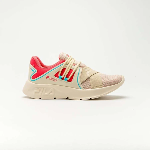 TENIS FILA SPRINGY FEMININO - Bege/pink TENIS FILA SPRINGY FEMININO - Bege/pink