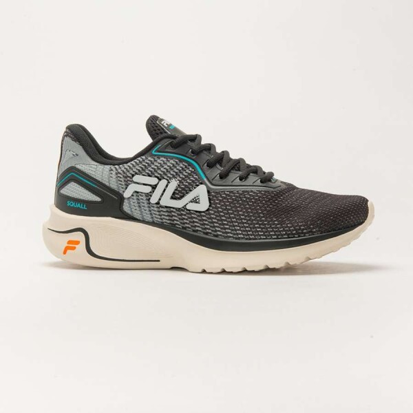 TENIS FILA SQUALL MASCULINO - Preto/cinza