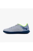 TÉNIS FUTSAL NIKE JR TIEMPO LEGEND 9 CLUB IC INFANTIL - Azul celeste/marinho