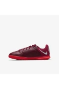 TÉNIS FUTSAL NIKE JR TIEMPO LEGEND 9 CLUB IC INFANTIL - Bordo/vermelho
