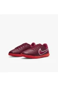 TÉNIS FUTSAL NIKE JR TIEMPO LEGEND 9 CLUB IC INFANTIL - Bordo/vermelho