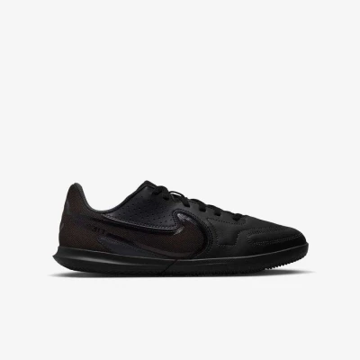 TÉNIS FUTSAL NIKE JR TIEMPO LEGEND 9 CLUB IC INFANTIL - Preto