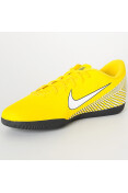 TÊNIS FUTSAL NIKE MERCURIALX VAPOR 12 CLUB NEYMAR IC - Amarelo/branco
