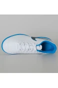 TÊNIS FUTSAL NIKE TIEMPO LEGENDX 7 CLUB IC INFANTIL - Branco/azul TÊNIS FUTSAL NIKE TIEMPO LEGENDX 7 CLUB IC INFANTIL - Branco/azul