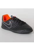 TÊNIS FUTSAL NIKE TIEMPO LEGENDX 7 CLUB IC INFANTIL - Preto/laranja TÊNIS FUTSAL NIKE TIEMPO LEGENDX 7 CLUB IC INFANTIL - Preto/laranja