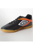 TÊNIS FUTSAL UMBRO INDOOR DRAKO - Preto/laranja TÊNIS FUTSAL UMBRO INDOOR DRAKO - Preto/laranja