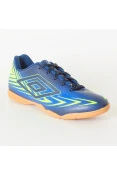 TÊNIS FUTSAL UMBRO INDOOR SPEED III INFANTIL - Marinho/verde