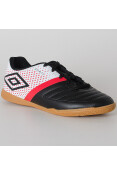 TÊNIS FUTSAL UMBRO INDOOR SPIRITY INFANTIL - Preto/branco