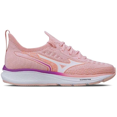 TÊNIS MIZUNO COOL RIDE 2 INFANTIL UNISEX - Rosa/branco