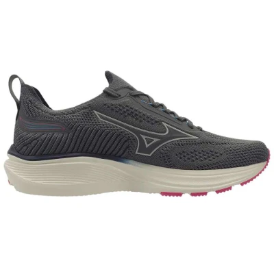 TÊNIS MIZUNO COOL RIDE 3 FEMININO - Chumbo/pink