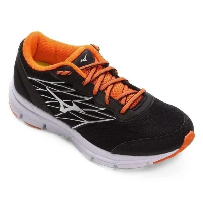 TÊNIS MIZUNO DYNASTY INFANTIL - Preto/laranja TÊNIS MIZUNO DYNASTY INFANTIL - Preto/laranja