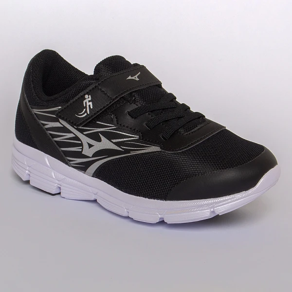 TÊNIS MIZUNO DYNASTY INFANTIL - Preto/prata TÊNIS MIZUNO DYNASTY INFANTIL - Preto/prata
