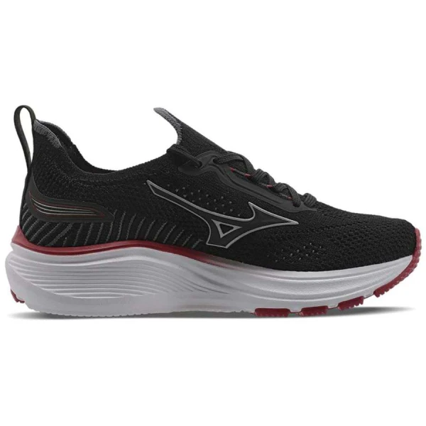 TÊNIS MIZUNO INFANTIL COOL RIDE 3 - Preto/chumbo