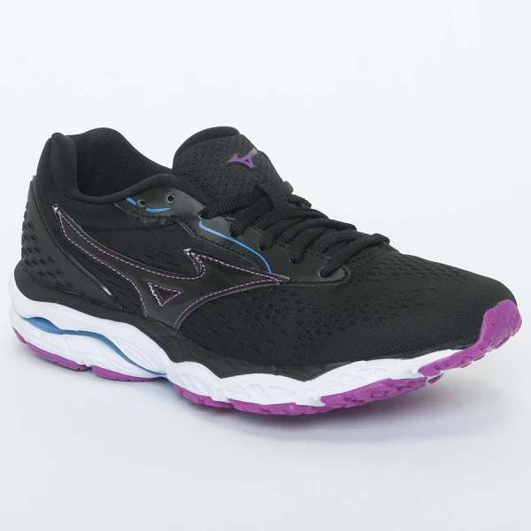 TÊNIS MIZUNO MIRAI 3 FEMININO - Preto/roxo TÊNIS MIZUNO MIRAI 3 FEMININO - Preto/roxo