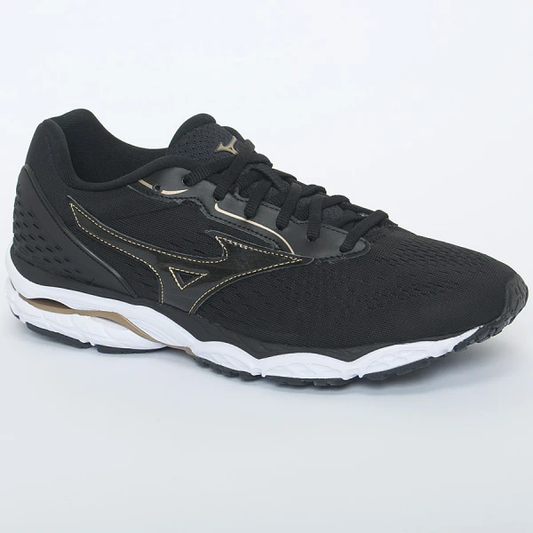 TÊNIS MIZUNO MIRAI 3 MASCULINO - Preto/dourado TÊNIS MIZUNO MIRAI 3 MASCULINO - Preto/dourado