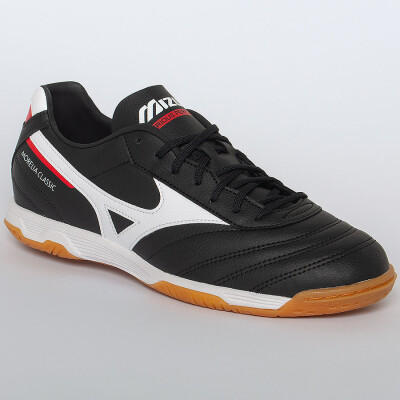 TÊNIS MIZUNO MORELIA CLASSIC IN - Preto/branco
