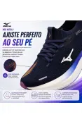 TÊNIS MIZUNO NEO VISTA 3 FEMININO - Marinho/branco
