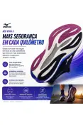 TÊNIS MIZUNO NEO VISTA 3 FEMININO - Marinho/branco