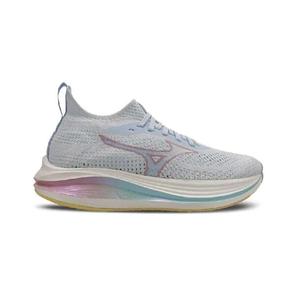 TÊNIS MIZUNO NEO ZEN FEMININO - Azul celeste/rosa