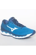 TÊNIS MIZUNO SKY WAVEKNIT 3 MASCULINO - Azul/branco
