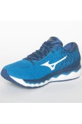 TÊNIS MIZUNO SKY WAVEKNIT 3 MASCULINO - Azul/branco