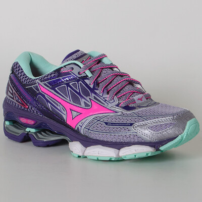 TÊNIS MIZUNO WAVE CREATION 19 FEMININO - Rosa/roxo