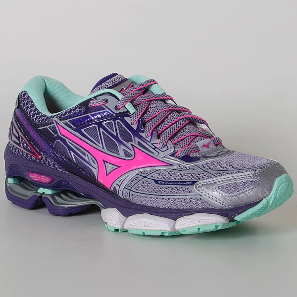 TÊNIS MIZUNO WAVE CREATION 19 FEMININO - Rosa/roxo TÊNIS MIZUNO WAVE CREATION 19 FEMININO - Rosa/roxo