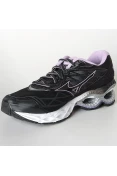TÊNIS MIZUNO WAVE CREATION 20 FEMININO - Preto/lilas TÊNIS MIZUNO WAVE CREATION 20 FEMININO - Preto/lilas