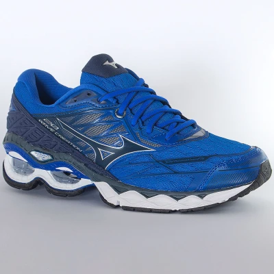 TÊNIS MIZUNO WAVE CREATION 20 MASCULINO - Azul/prata TÊNIS MIZUNO WAVE CREATION 20 MASCULINO - Azul/prata