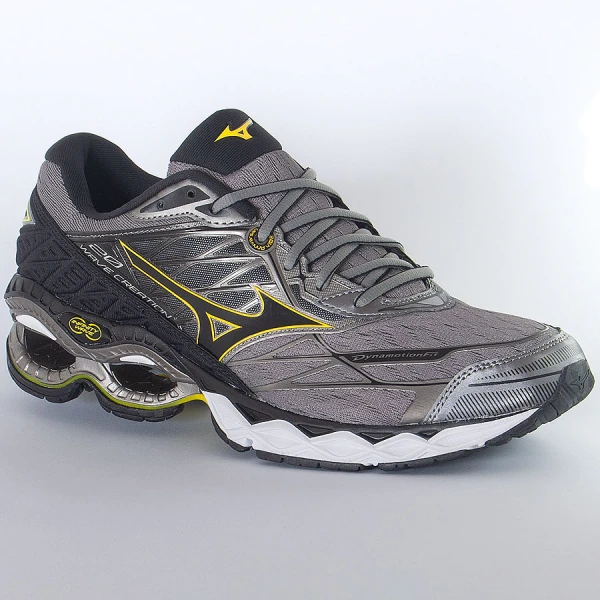 TÊNIS MIZUNO WAVE CREATION 20 MASCULINO - Grafite/amarelo TÊNIS MIZUNO WAVE CREATION 20 MASCULINO - Grafite/amarelo