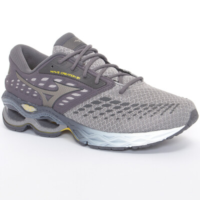 TÊNIS MIZUNO WAVE CREATION 21 MASCULINO - Grafite/cinza