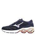 TENIS MIZUNO WAVE CREATION 22 FEMININO - Marinho/prata