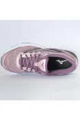 TÊNIS MIZUNO WAVE DYNASTY 2 FEMININO - Grafite/rosa