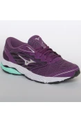 TÊNIS MIZUNO WAVE DYNASTY 2 FEMININO - Roxo/prata