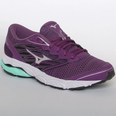 TÊNIS MIZUNO WAVE DYNASTY 2 FEMININO - Roxo/prata