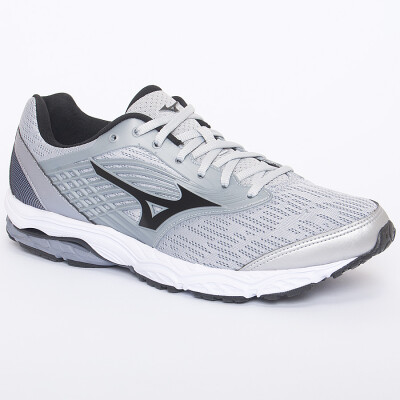 TÊNIS MIZUNO WAVE DYNASTY 3 MASCULINO - Cinza/preto