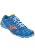 TÊNIS MIZUNO WAVE EVO-LEVITAS 2 FEMININO - Azul/laranja TÊNIS MIZUNO WAVE EVO-LEVITAS 2 FEMININO - Azul/laranja