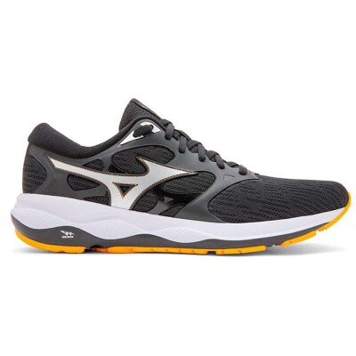 TÊNIS MIZUNO WAVE FALCON 3 MASCULINO - Preto/laranja